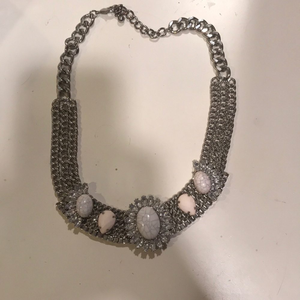 Thick Chained Silver Necklace